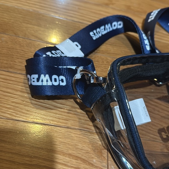 🆕 FOCO Clear Cowboys Crossbody Bag - Picture 2 of 3